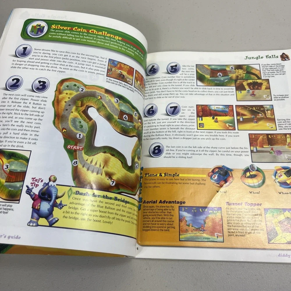 Diddy Kong Racing Official Nintendo Player's Guide for Nintendo 64 N64 DK
